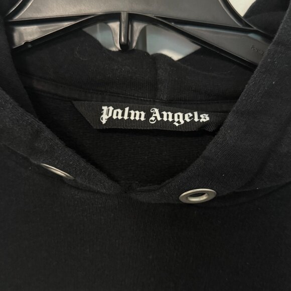 Palm Angels Milano Black Hoodie XS | $565 Retail - Picture 5 of 6